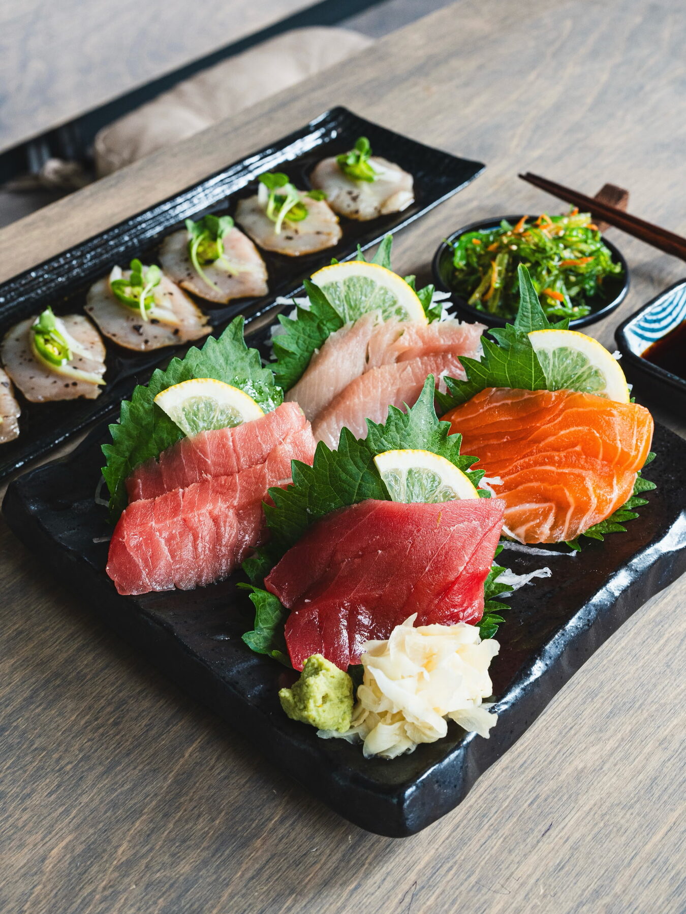 Sashimi platter