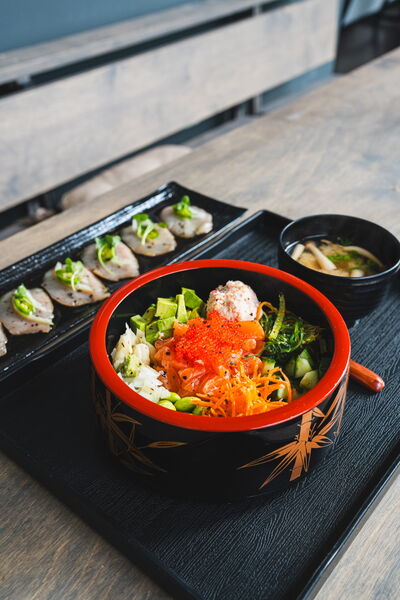 Salmon & Tuna Don